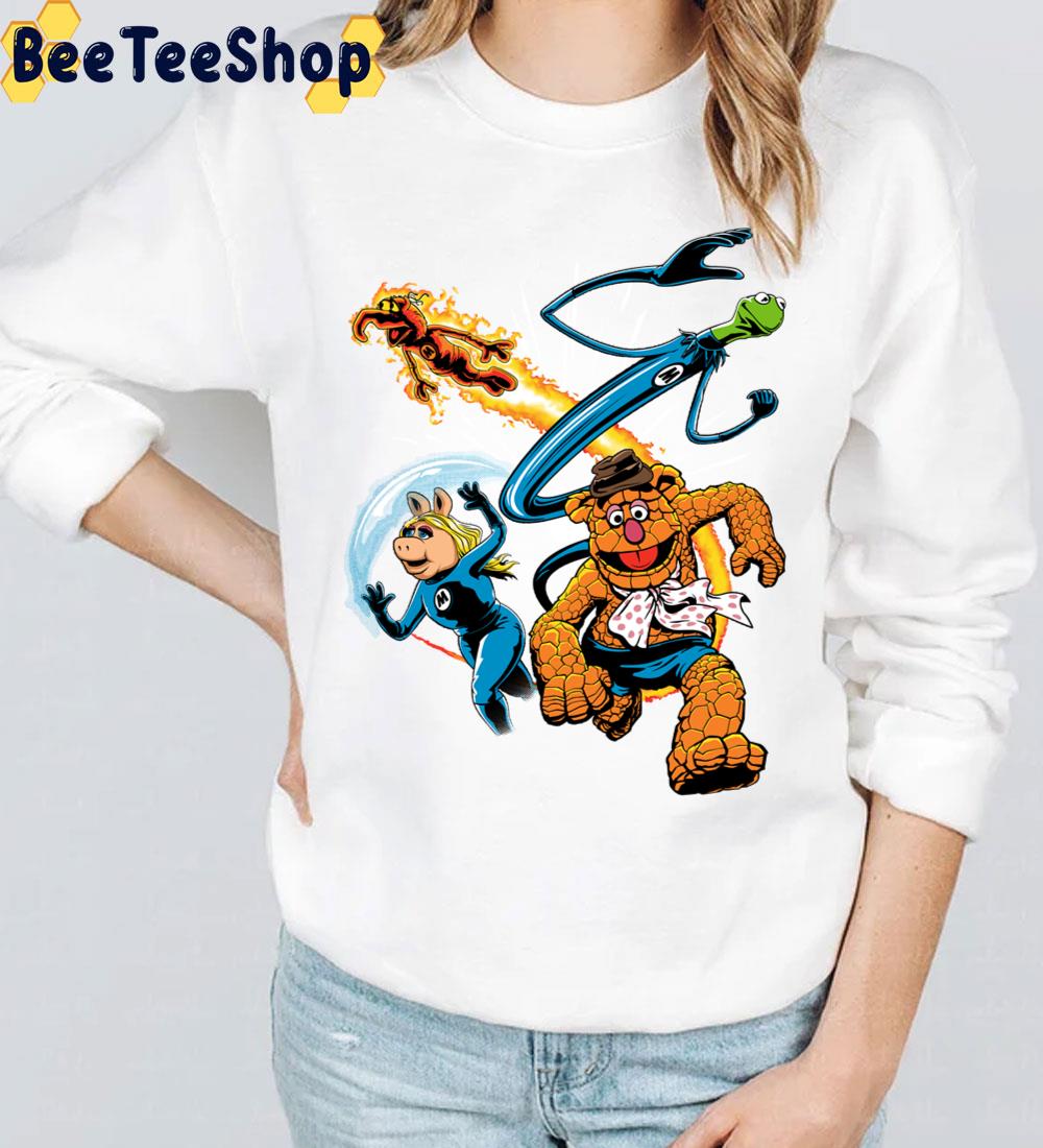The Muptastic Four Funny Trending Unisex T-Shirt The Muptastic Four Funny Trending Unisex T-Shirt