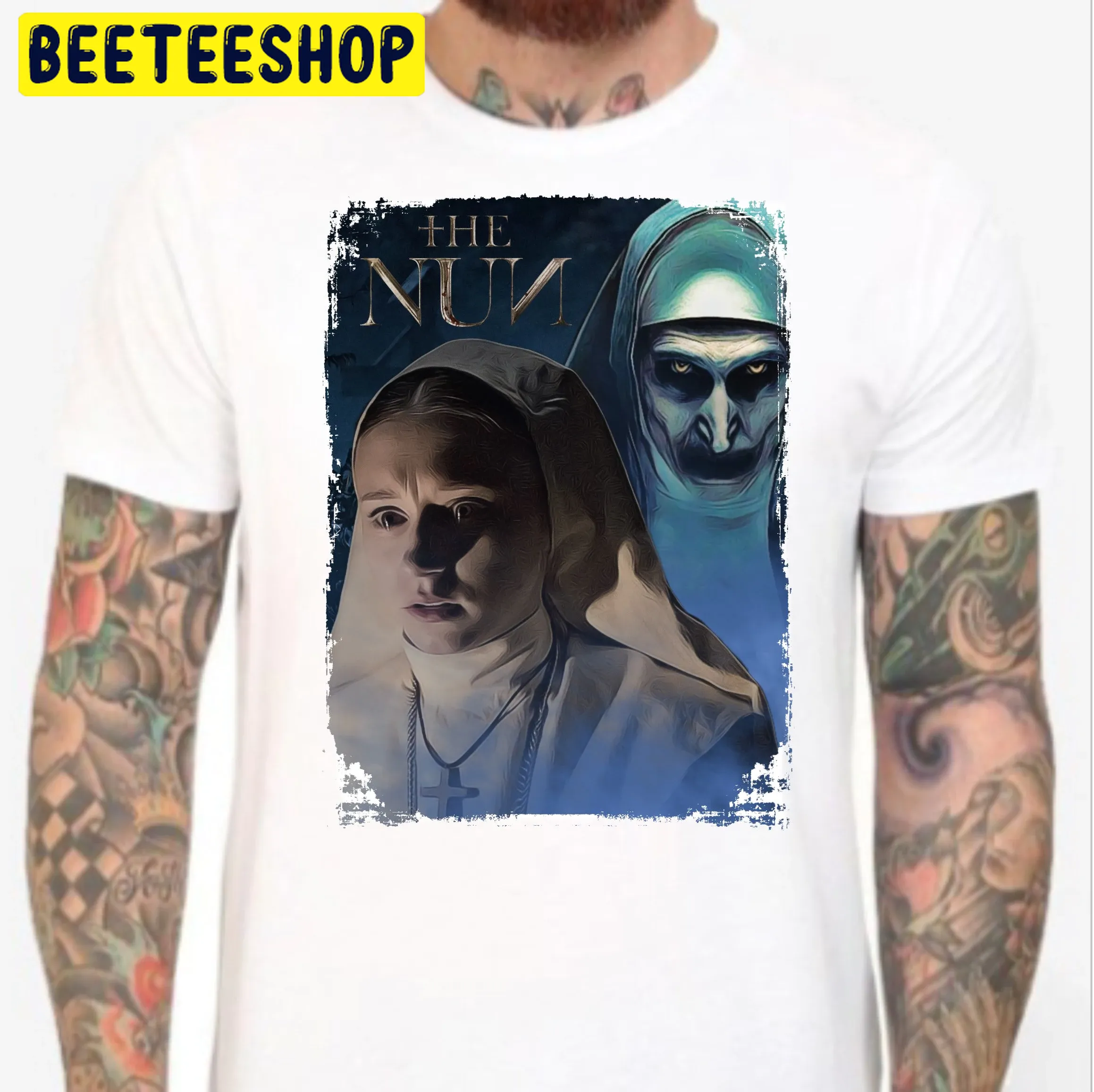 The Nun Horror Conjuring Halloween Unisex T-Shirt The Nun Horror Conjuring Halloween Unisex T-Shirt