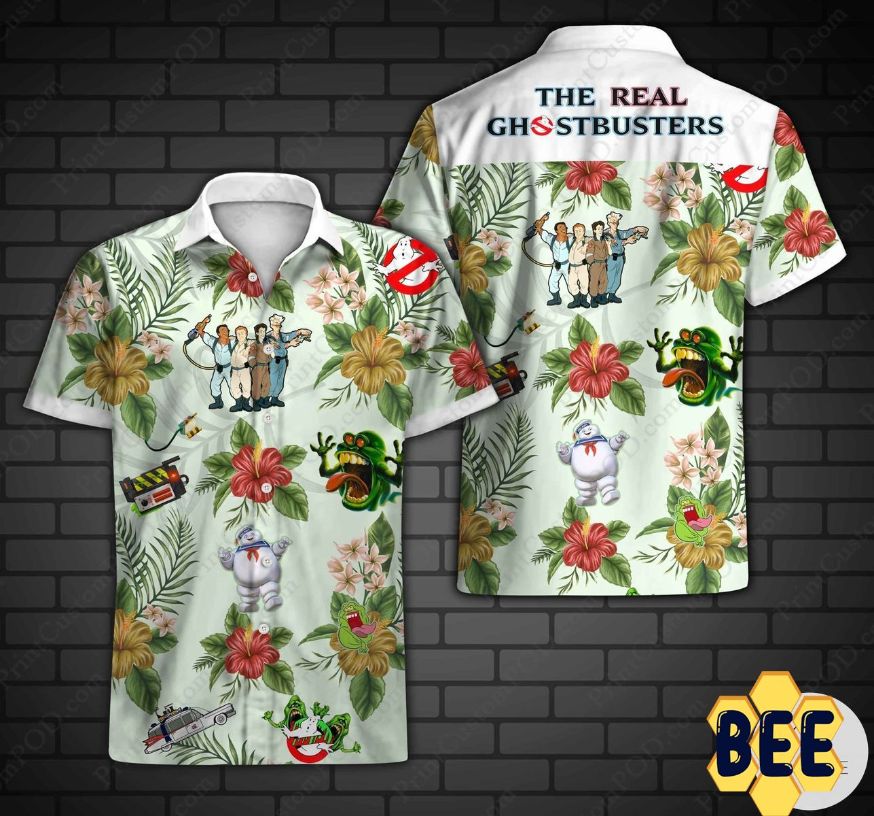 The Real Ghostbusters Trending Hawaiian Shirt The Real Ghostbusters Trending Hawaiian Shirt