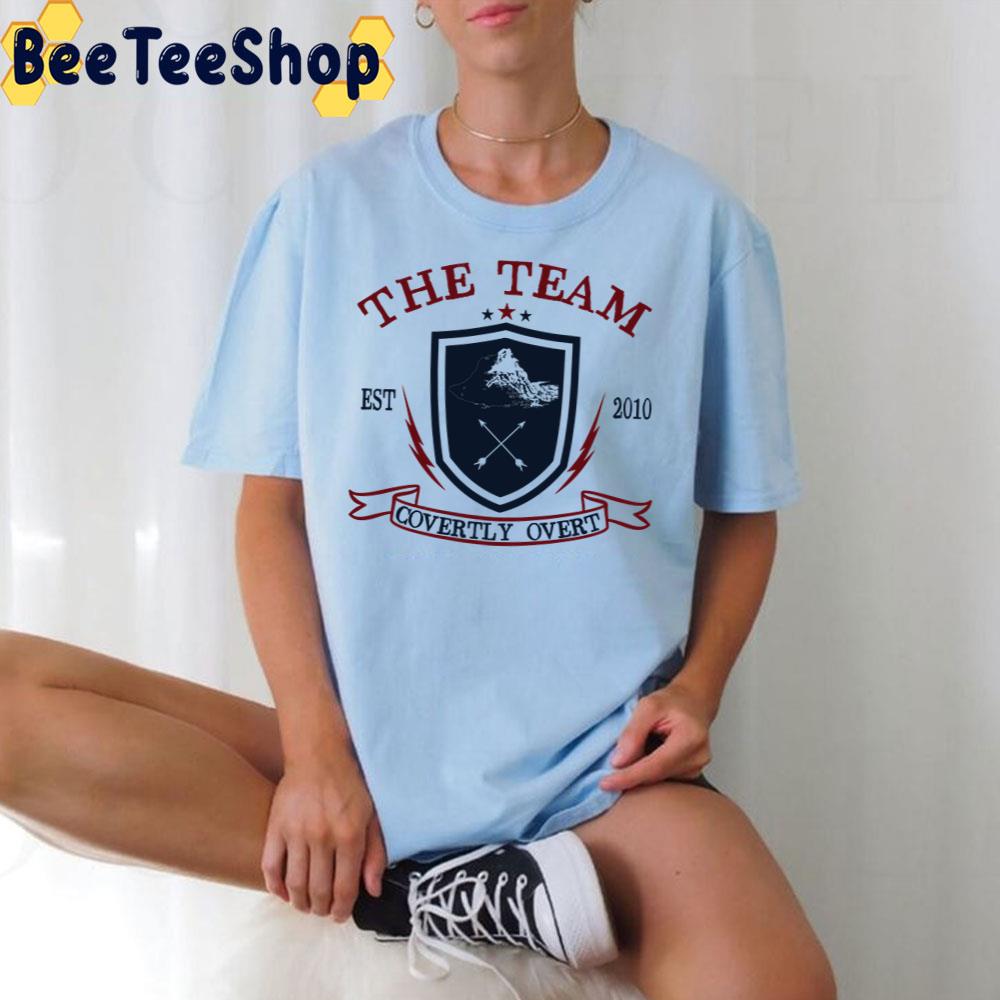 The Team Covertly Overt Est 2010 Trending Unisex T-Shirt The Team Covertly Overt Est 2010 Trending Unisex T-Shirt