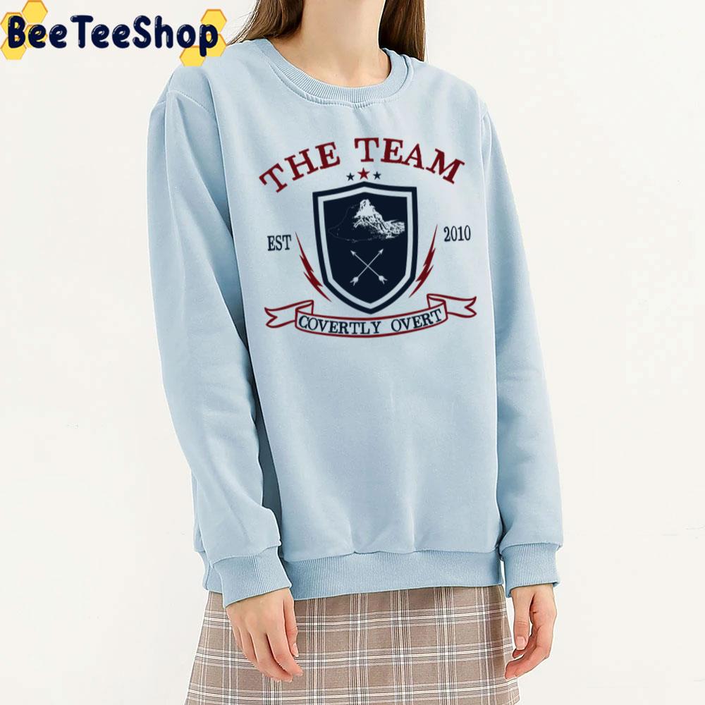The Team Covertly Overt Est 2010 Trending Unisex T-Shirt The Team Covertly Overt Est 2010 Trending Unisex T-Shirt