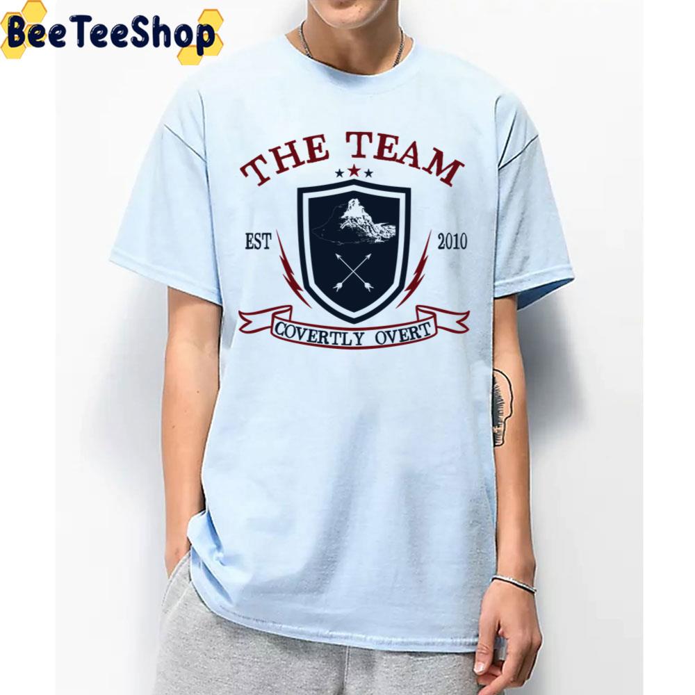 The Team Covertly Overt Est 2010 Trending Unisex T-Shirt The Team Covertly Overt Est 2010 Trending Unisex T-Shirt
