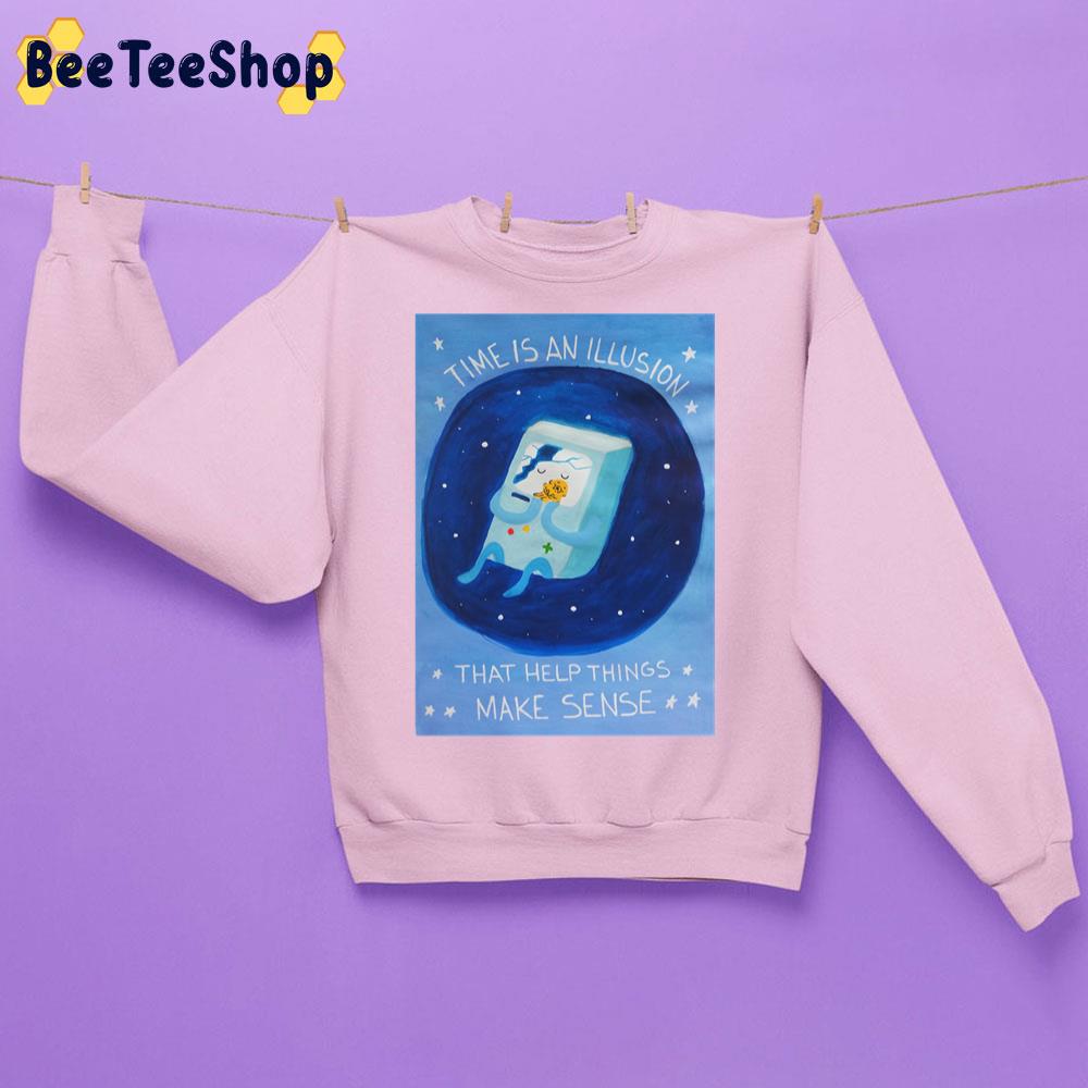 Time Is An Illusion That Help Things Make Sense Jake Adventure Time Trending Unisex Sweatshirt Time Is An Illusion That Help Things Make Sense Jake Adventure Time Trending Unisex Sweatshirt