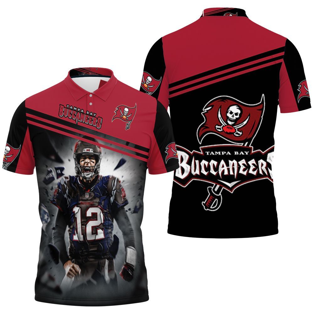 Tom Brady Tampa Bay Buccaneers Super Bowl 2021 Nfc South Division Champions 3D All Over Print Polo Shirt Tom Brady Tampa Bay Buccaneers Super Bowl 2021 Nfc South Division Champions 3D All Over Print Polo Shirt