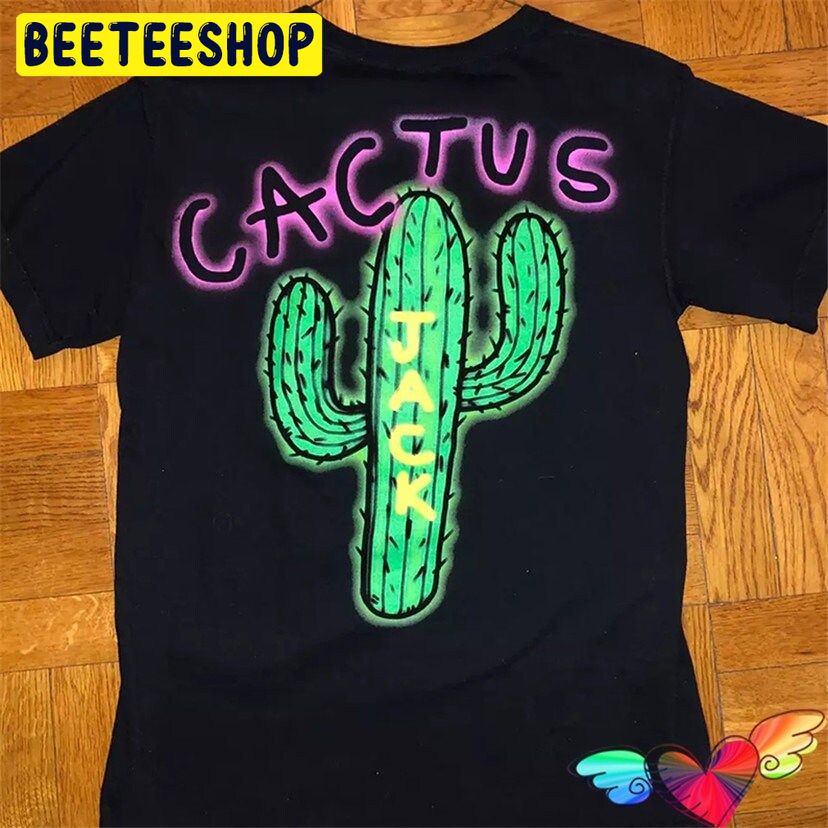 Travis Scott Cactus Jack Art Double Side Unisex Shirt Travis Scott Cactus Jack Art Double Side Unisex Shirt
