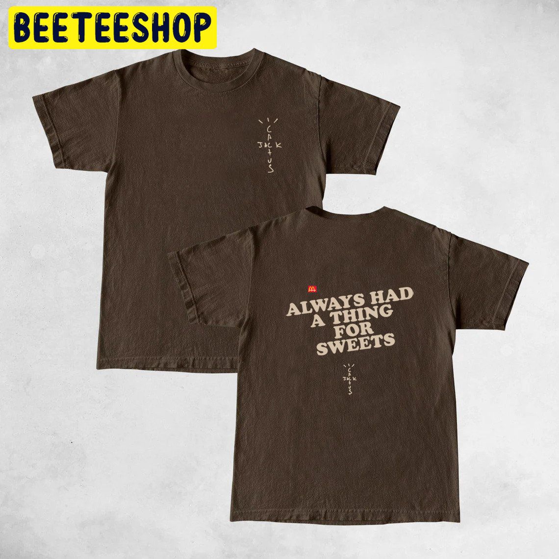 Travis Scott Cactus Jack Hiphop Double Side Unisex Shirt Travis Scott Cactus Jack Hiphop Double Side Unisex Shirt