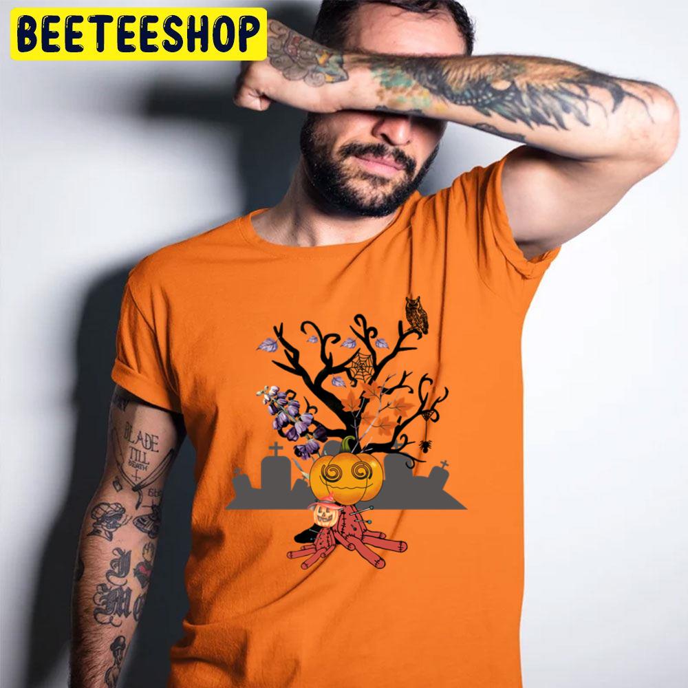 Tree Pumpkin Creep It Real Halloween Trending Unisex T-Shirt Tree Pumpkin Creep It Real Halloween Trending Unisex T-Shirt