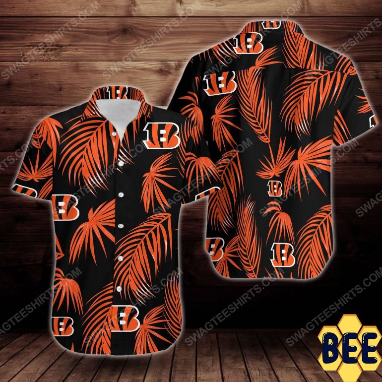 Tropical Cincinnati Bengals Trending Hawaiian Shirt Tropical Cincinnati Bengals Trending Hawaiian Shirt