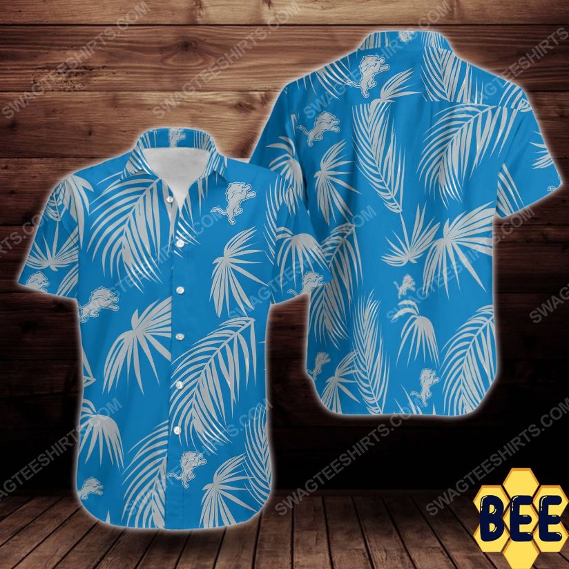 Tropical Summer Detroit Lions Trending Hawaiian Shirt Tropical Summer Detroit Lions Trending Hawaiian Shirt