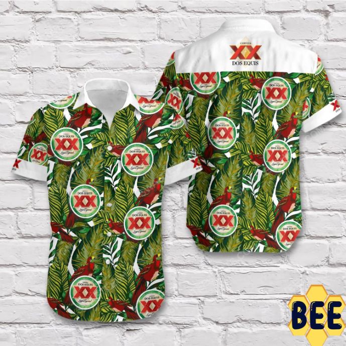 Tropical Summer Dos Equis Beer Trending Hawaiian Shirt Tropical Summer Dos Equis Beer Trending Hawaiian Shirt
