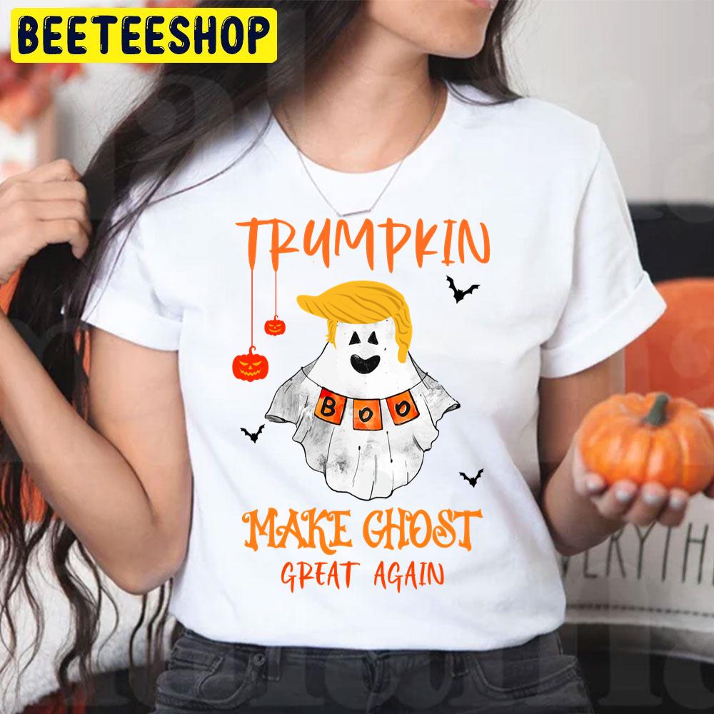 Trumpkin Make Halloween Great Again Funny Boo Trump Trending Unisex T-Shirt Trumpkin Make Halloween Great Again Funny Boo Trump Trending Unisex T-Shirt