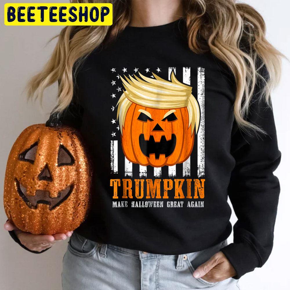 Trumpkin Make Halloween Great Again Vintage Trending Unisex T-Shirt Trumpkin Make Halloween Great Again Vintage Trending Unisex T-Shirt