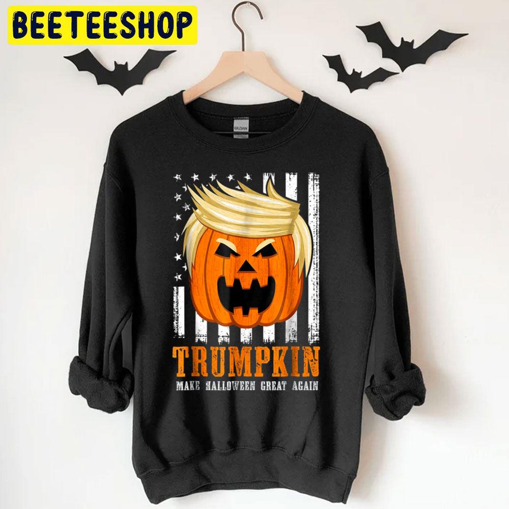 Trumpkin Make Halloween Great Again Vintage Trending Unisex T-Shirt Trumpkin Make Halloween Great Again Vintage Trending Unisex T-Shirt