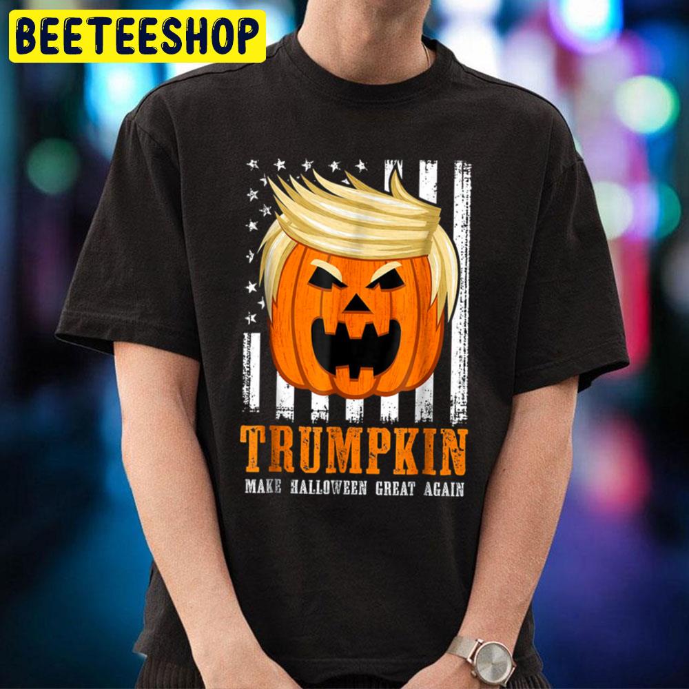 Trumpkin Make Halloween Great Again Vintage Trending Unisex T-Shirt Trumpkin Make Halloween Great Again Vintage Trending Unisex T-Shirt
