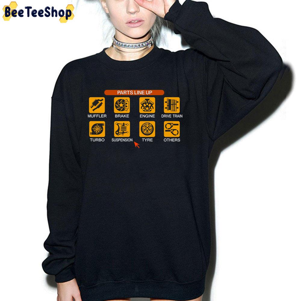 Tune Menu Original Gran Turismo 2 Game Trending Unisex T-Shirt Tune Menu Original Gran Turismo 2 Game Trending Unisex T-Shirt