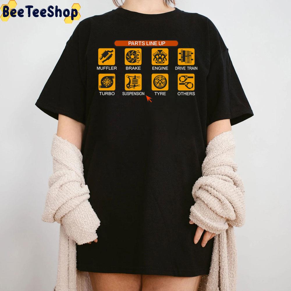Tune Menu Original Gran Turismo 2 Game Trending Unisex T-Shirt Tune Menu Original Gran Turismo 2 Game Trending Unisex T-Shirt