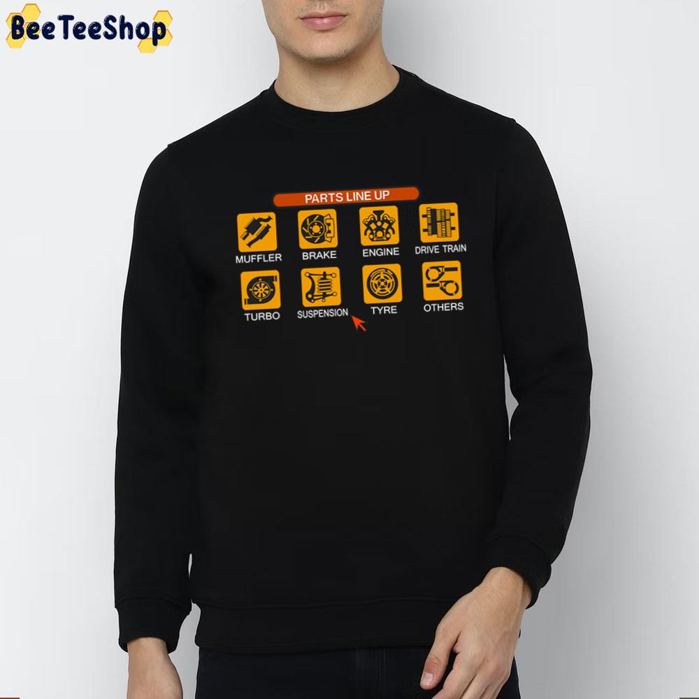Tune Menu Original Gran Turismo 2 Game Trending Unisex T-Shirt Tune Menu Original Gran Turismo 2 Game Trending Unisex T-Shirt