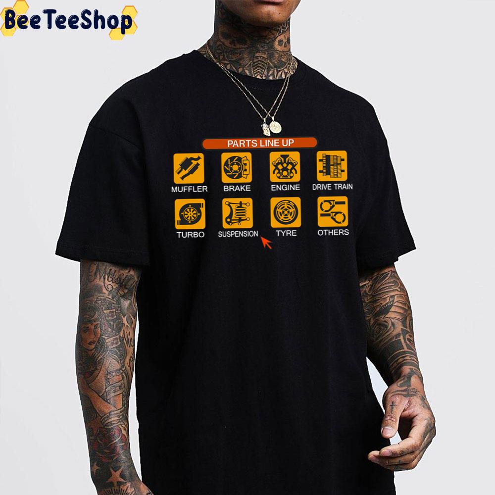 Tune Menu Original Gran Turismo 2 Game Trending Unisex T-Shirt Tune Menu Original Gran Turismo 2 Game Trending Unisex T-Shirt