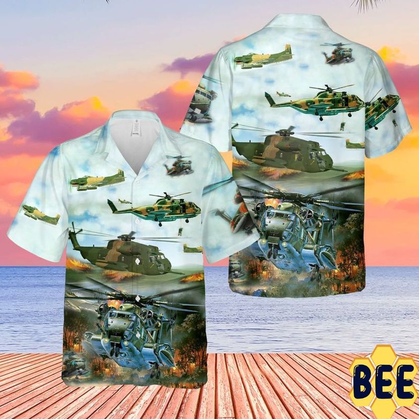United States Air Force Sikorsky Ch-53 Jolly Green Giant Helicopter Trending Hawaiian Shirt United States Air Force Sikorsky Ch-53 Jolly Green Giant Helicopter Trending Hawaiian Shirt