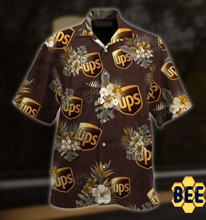 Ups Tropical Flower Trending Hawaiian Shirt Ups Tropical Flower Trending Hawaiian Shirt