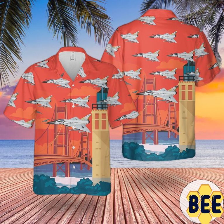 Us Air Force Convair F-106 Delta Dart Michigan Trending Hawaiian Shirt Us Air Force Convair F-106 Delta Dart Michigan Trending Hawaiian Shirt