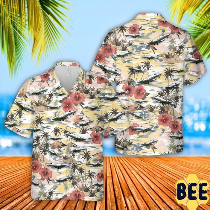 Us Air Force Learjet 35 Trending Hawaiian Shirt Us Air Force Learjet 35 Trending Hawaiian Shirt