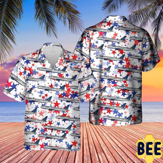 Us Airlines 5 Airbus A320-232 4th Of July Trending Hawaiian Shirt Us Airlines 5 Airbus A320-232 4th Of July Trending Hawaiian Shirt