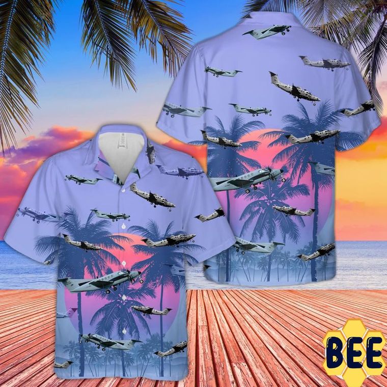 Us Army Beechcraft C-12 Huron Trending Hawaiian Shirt Us Army Beechcraft C-12 Huron Trending Hawaiian Shirt