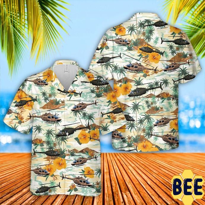 Us Army Bell Oh-58a Kiowa Trending Hawaiian Shirt Us Army Bell Oh-58a Kiowa Trending Hawaiian Shirt