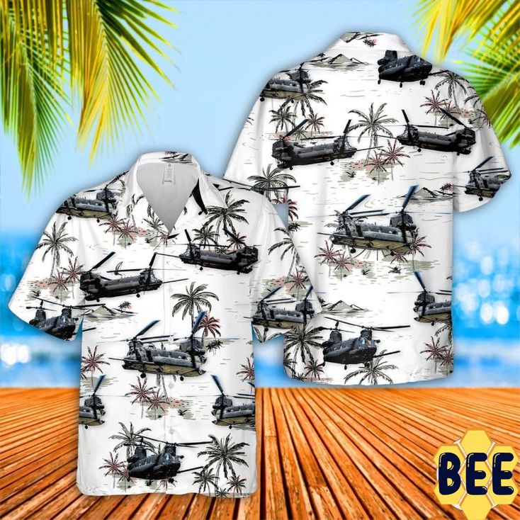 Us Army Boeing Mh-47g Chinook Trending Hawaiian Shirt Us Army Boeing Mh-47g Chinook Trending Hawaiian Shirt