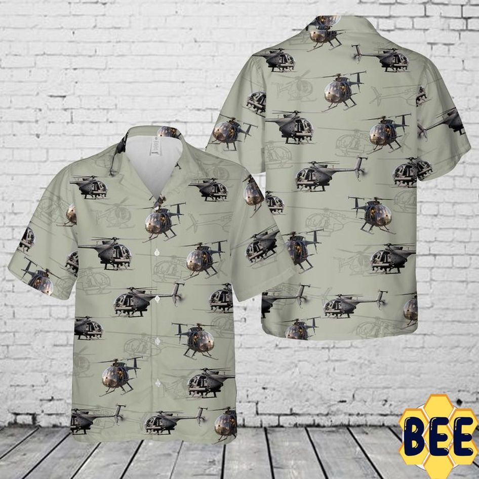 Us Army Boeing Mh-6m Little Bird Trending Hawaiian Shirt Us Army Boeing Mh-6m Little Bird Trending Hawaiian Shirt