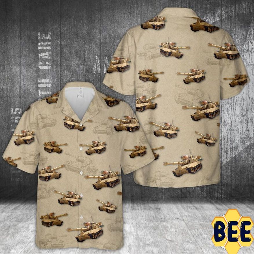 Us Army M109 Paladin Tank Trending Hawaiian Shirt Us Army M109 Paladin Tank Trending Hawaiian Shirt
