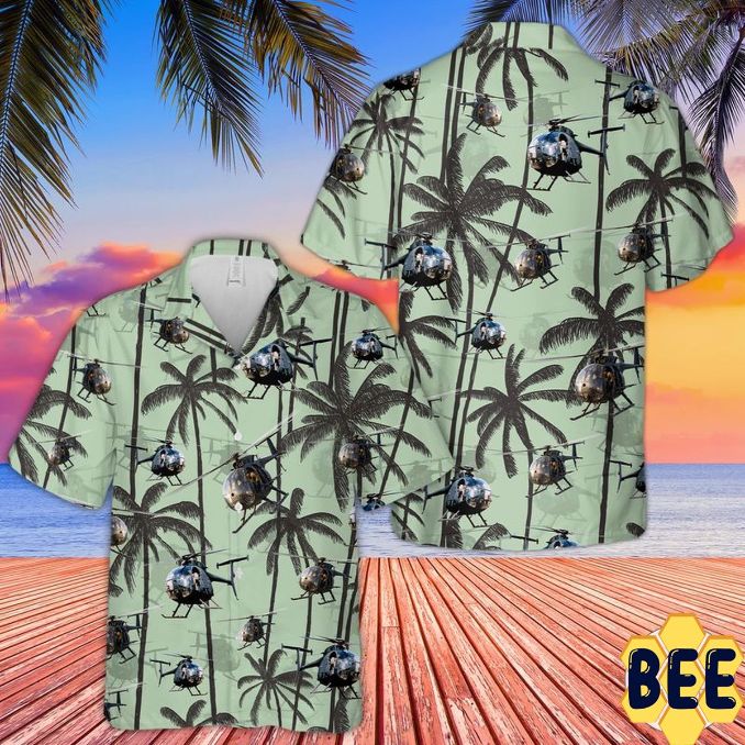 Us Army Mh-6 N Ah-6 Little Bird Trending Hawaiian Shirt Us Army Mh-6 N Ah-6 Little Bird Trending Hawaiian Shirt