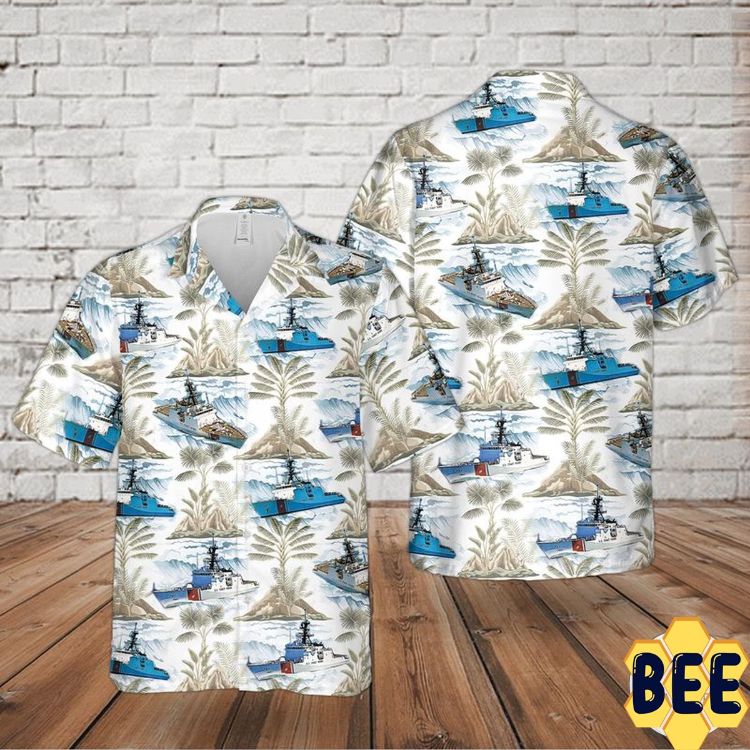 Us Coast Guard National Security Cutter Trending Hawaiian Shirt Us Coast Guard National Security Cutter Trending Hawaiian Shirt