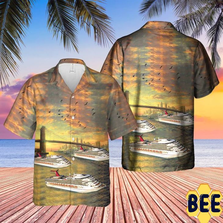 Us Cruise Ship New York City Trending Hawaiian Shirt Us Cruise Ship New York City Trending Hawaiian Shirt