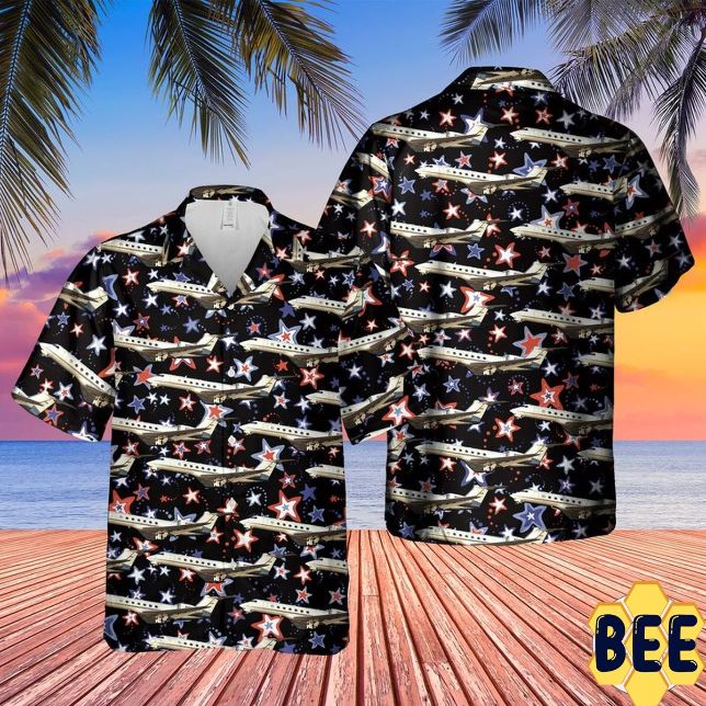 Us Gulfstream Aerospace G-V-Sp Gulfstream G550 Trending Hawaiian Shirt Us Gulfstream Aerospace G-V-Sp Gulfstream G550 Trending Hawaiian Shirt