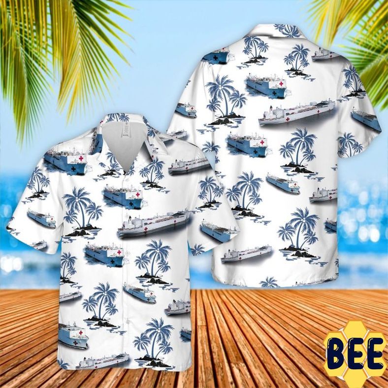 Us Navy Hospital Tropical Trending Hawaiian Shirt Us Navy Hospital Tropical Trending Hawaiian Shirt