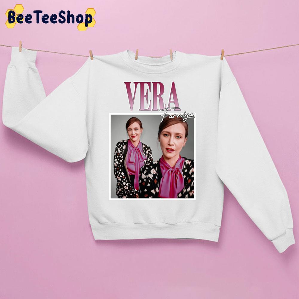 Vera Farmiga Vintage Art Unisex Sweatshirt Vera Farmiga Vintage Art Unisex Sweatshirt