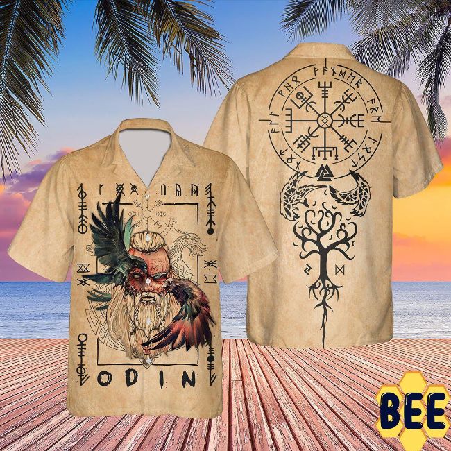 Viking Odin Sign Hawaiian Shirt Trending Hawaiian Shirt Viking Odin Sign Hawaiian Shirt Trending Hawaiian Shirt