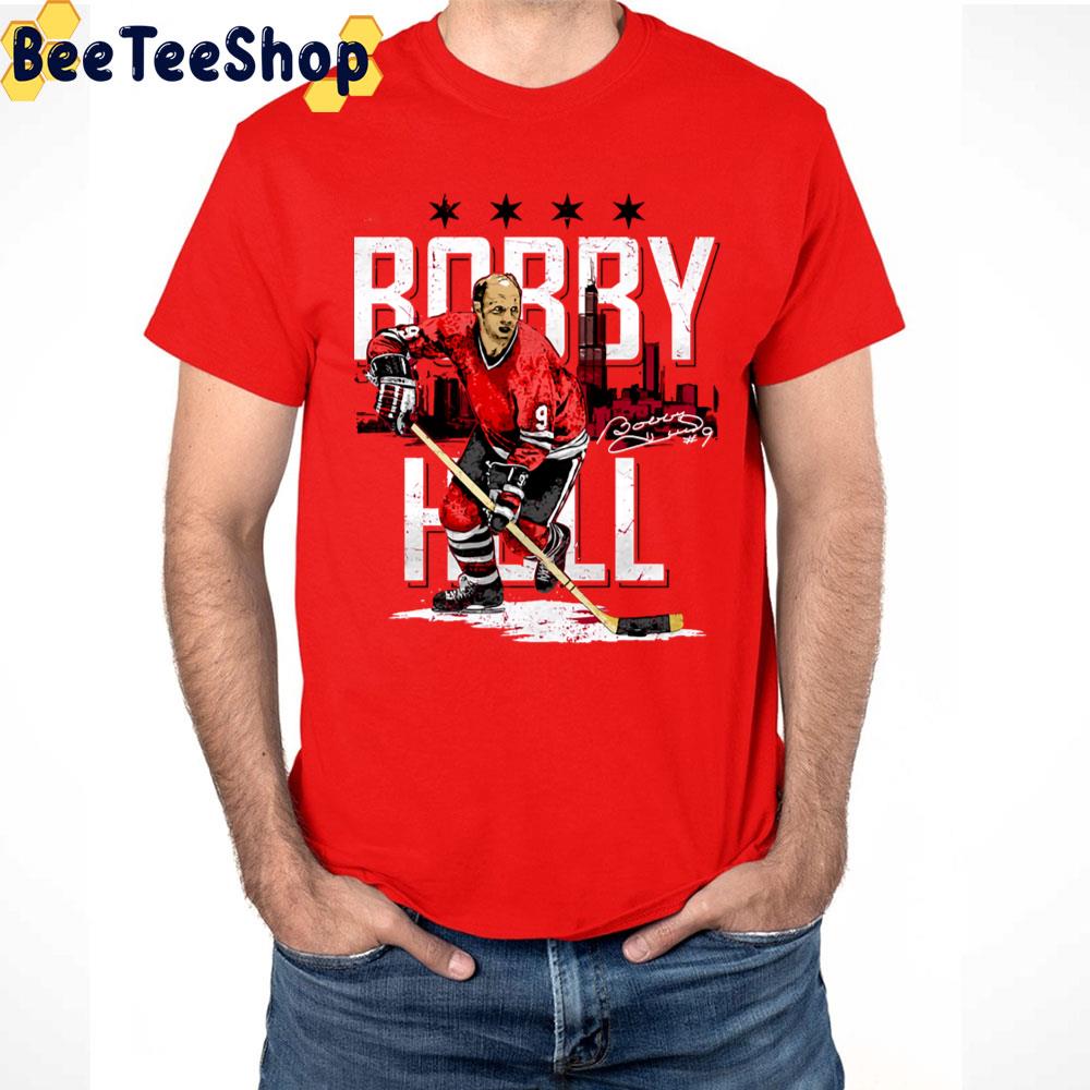 Vintage Art Bobby Hull Chicago Hockey Unisex T-Shirt Vintage Art Bobby Hull Chicago Hockey Unisex T-Shirt