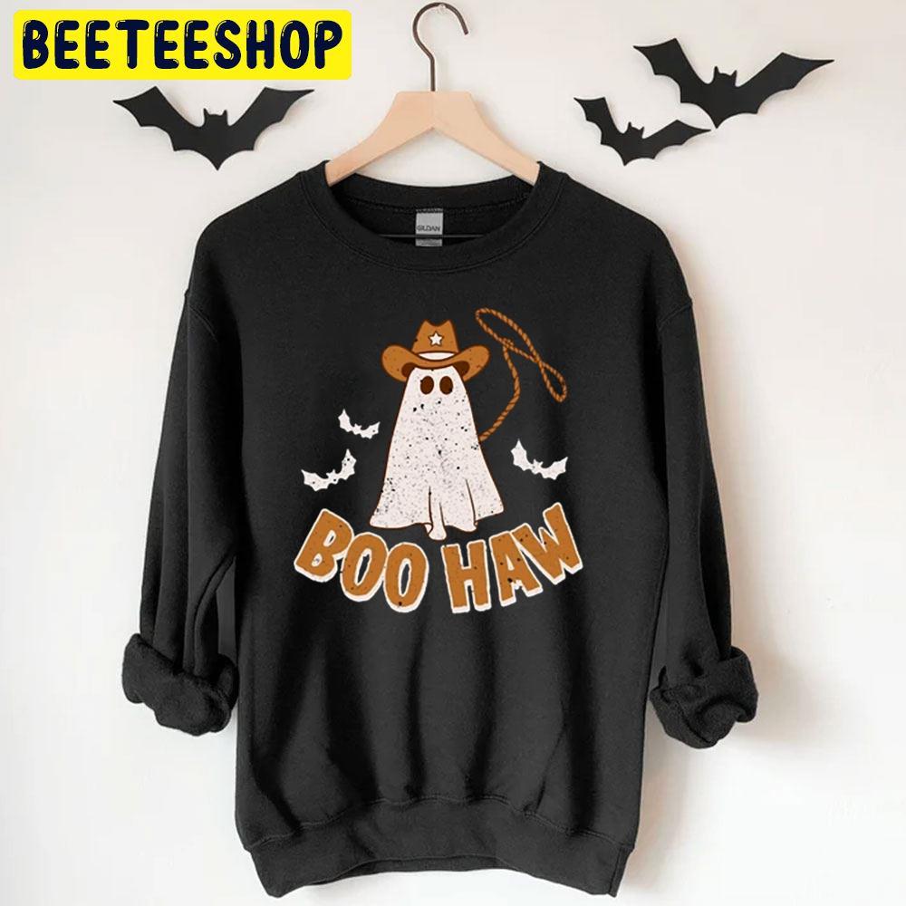 Vintage Art Boo Haw Halloween Trending Unisex T-Shirt Vintage Art Boo Haw Halloween Trending Unisex T-Shirt