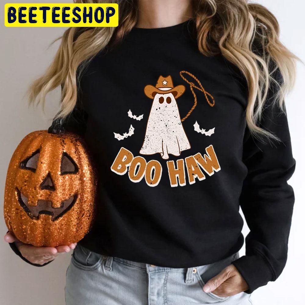 Vintage Art Boo Haw Halloween Trending Unisex T-Shirt Vintage Art Boo Haw Halloween Trending Unisex T-Shirt