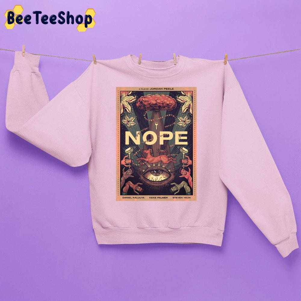 Vintage Art Nope 2022 New Movie Art Unisex Sweatshirt Vintage Art Nope 2022 New Movie Art Unisex Sweatshirt