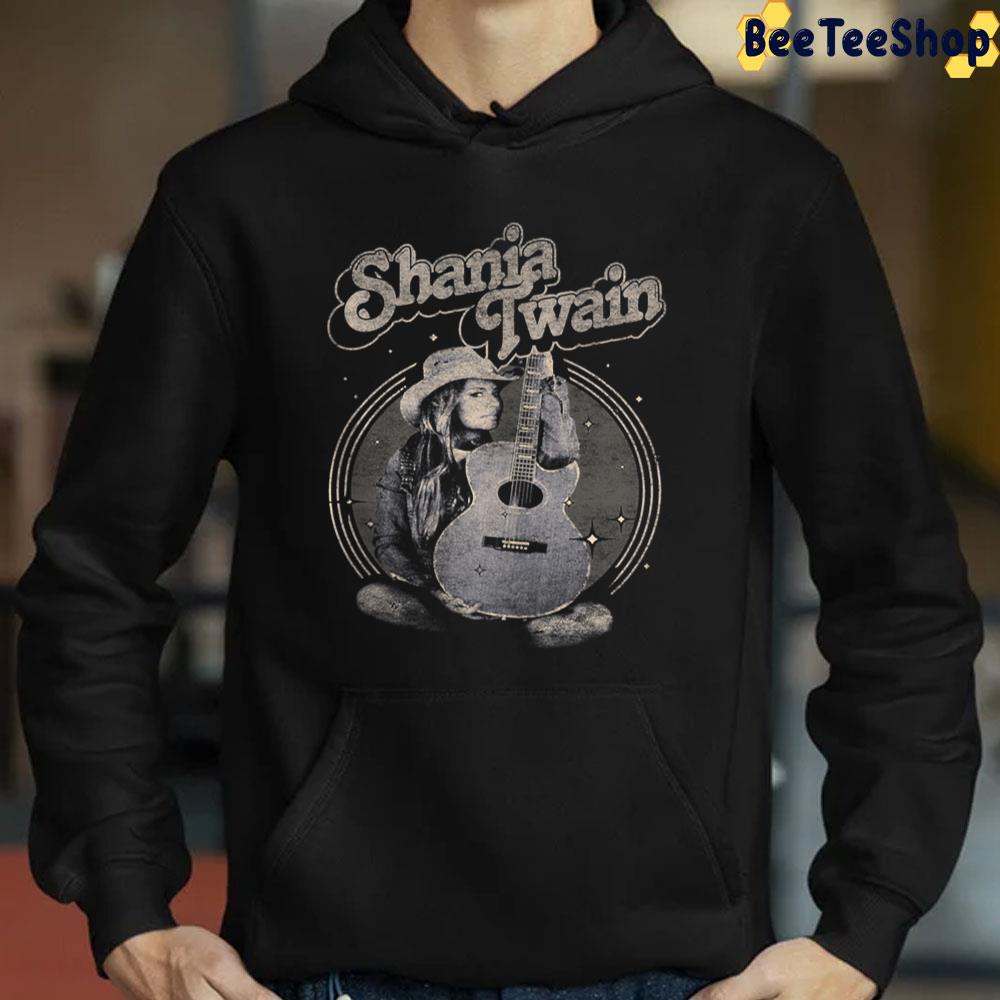 Vintage Art Shania Navy Guitar Trending Unisex T-Shirt Vintage Art Shania Navy Guitar Trending Unisex T-Shirt