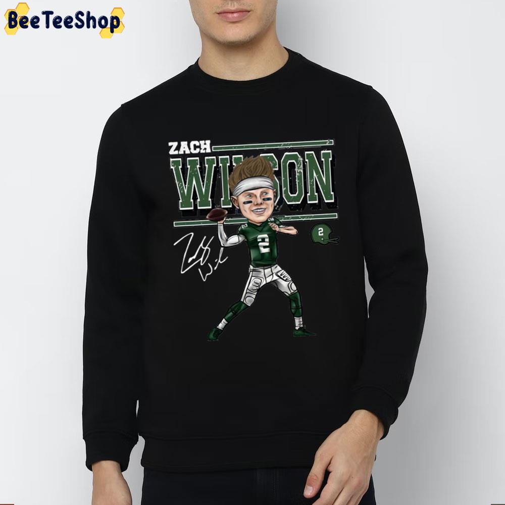 Vintage Art Zach Wilson Football Unisex T-Shirt Vintage Art Zach Wilson Football Unisex T-Shirt