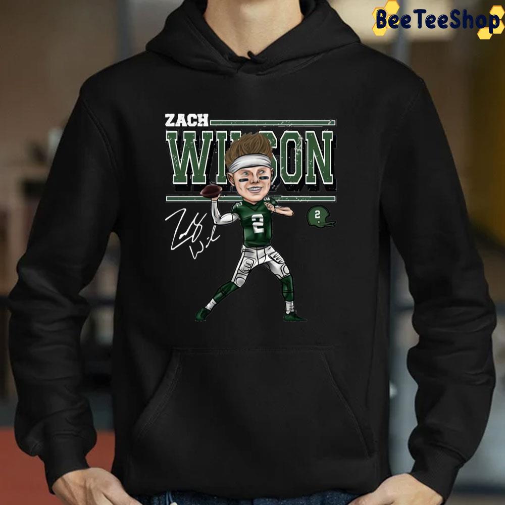 Vintage Art Zach Wilson Football Unisex T-Shirt Vintage Art Zach Wilson Football Unisex T-Shirt