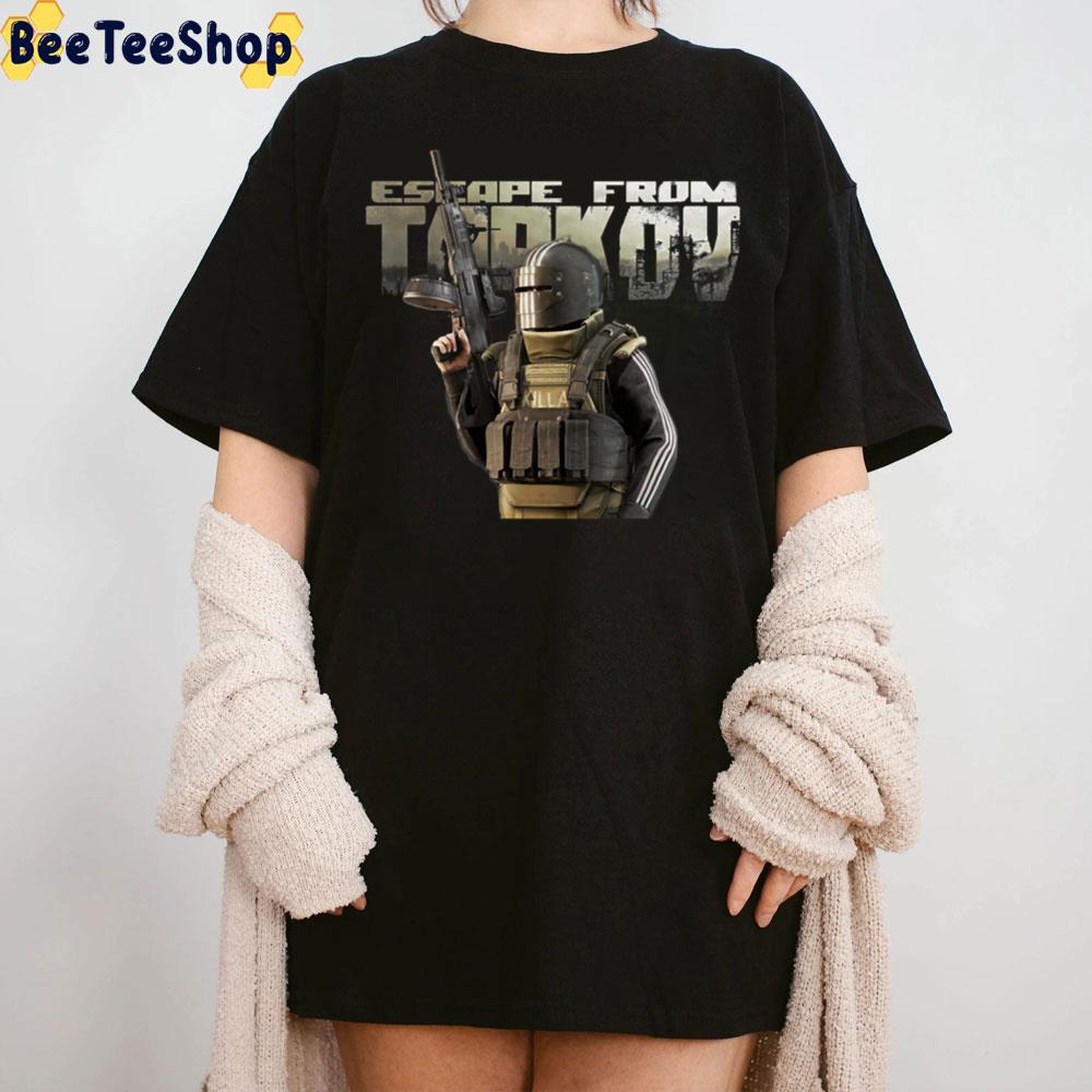 Vintage Escape From Tarkov Game Trending Unisex T-Shirt Vintage Escape From Tarkov Game Trending Unisex T-Shirt
