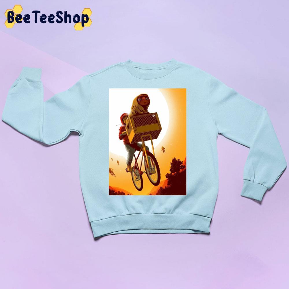 Vintage E.T. The Extra Terrestrial Halloween Movie Unisex Sweatshirt Vintage E.T. The Extra Terrestrial Halloween Movie Unisex Sweatshirt