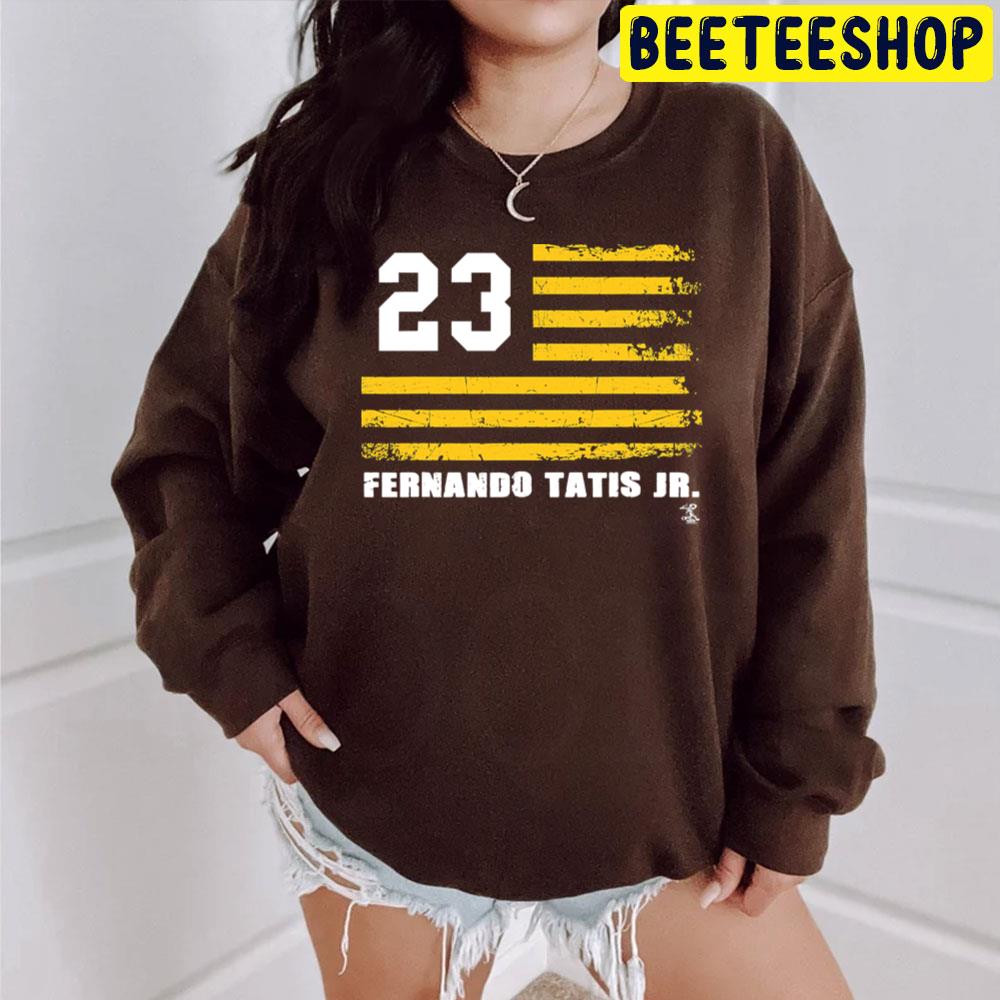 Vintage Flag Gameday Fernando Tatis Jr Baseball Trending Unisex T-Shirt Vintage Flag Gameday Fernando Tatis Jr Baseball Trending Unisex T-Shirt