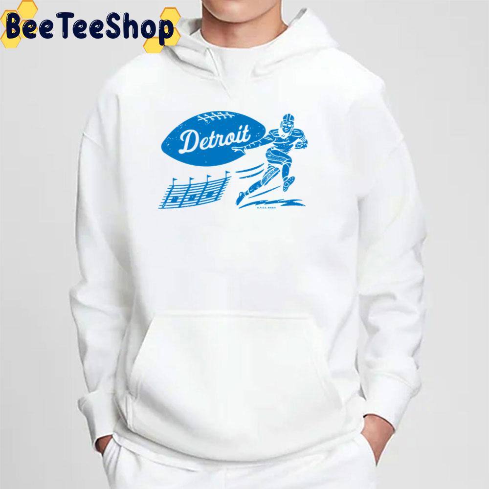 Vintage Football Detroit Lions Blue Unisex T-Shirt Vintage Football Detroit Lions Blue Unisex T-Shirt